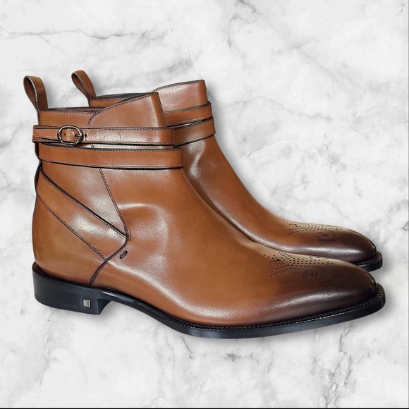 Louis Vuitton Other - ** Sold** Louis Vuitton Premium Strap Boots